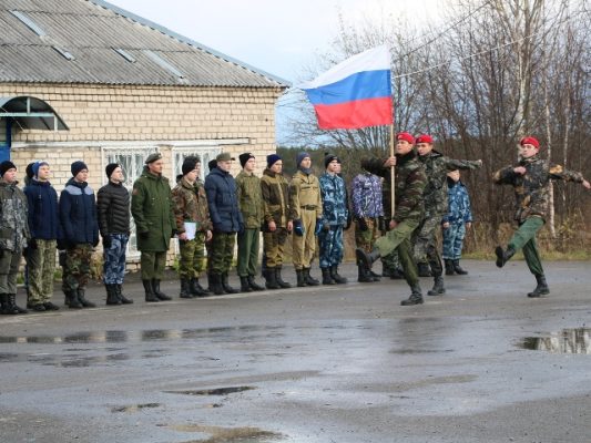 Подготовка юных защитников