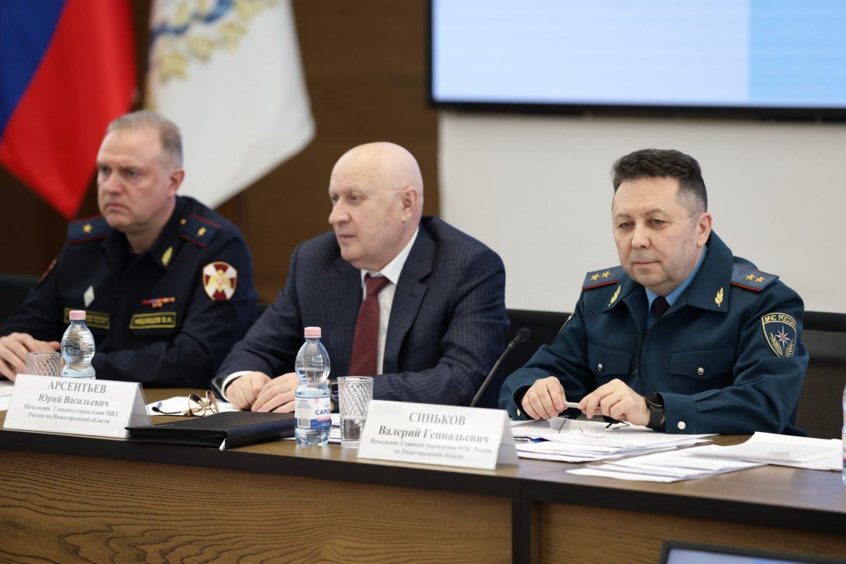 Глеб Никитин провел заседание КЧС по вопросам безаварийного прохождения весеннего половодья