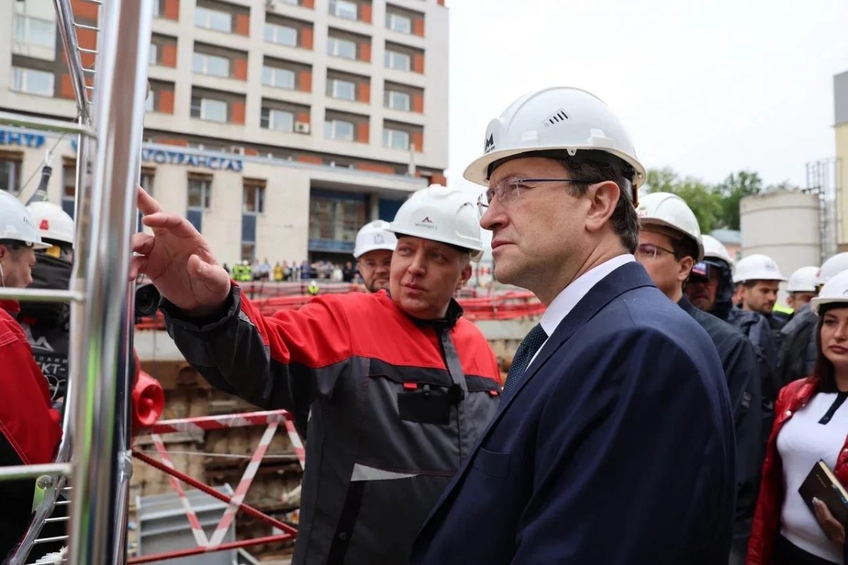 В Нижнем Новгороде приступили к строительству тоннеля от станции метро «Горьковская»