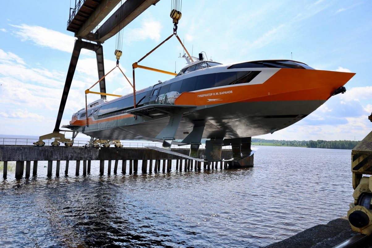Два «Метеора 120Р» спустили на воду в Нижегородской области